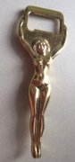 Vintage Brass Nude Women Bottle Opener Bar Accessories Bartender Gift