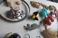 Vintage and Up Jewelry Lot Pins Earrings Vernon H. Fraenkel 1974 Zodiac Necklace Cufflinks