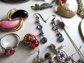 Vintage and Up Jewelry Lot Pins Earrings Vernon H. Fraenkel 1974 Zodiac Necklace Cufflinks
