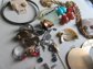 Vintage and Up Jewelry Lot Pins Earrings Vernon H. Fraenkel 1974 Zodiac Necklace Cufflinks