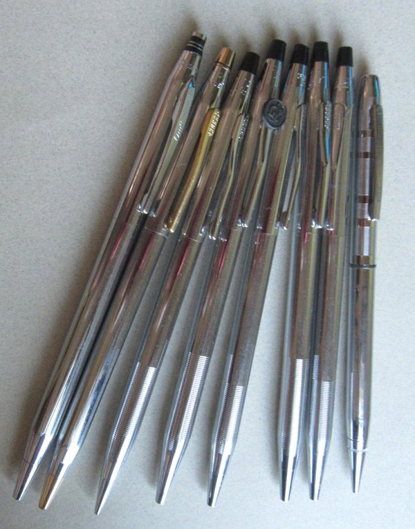 Vintage Pens Lot One Pencil Cross Galaxie Quill Co.