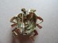 Vintage Anthropomorphic Apple Pin Google Eyes