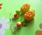 Vintage Mod Flower Pierced Earrings 1960's Accessories