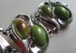 Vintage Mid Century Bakelite Necklace And Bracelet Set Signed Charel