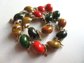1950's Multi Color Bakelite Choler Necklace Vintage Jewelry