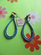 Vintage Kramer Mod Clip Earrings With Original Tag