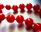 Genuine Red Bakelite Stiple Strand Necklace Wear or Retring