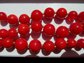 Genuine Red Bakelite Stiple Strand Necklace Wear or Retring