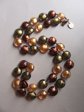 ELMA Signed Ventetina Murano Glass Necklace Venezia Italy