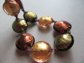 ELMA Signed Ventetina Murano Glass Necklace Venezia Italy