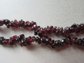 Garnet Pyrope Chip Necklace Gemstone Beads Jewelry Making Supplies