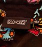 Bandai Pac-Man Rayon Button Down Shirt Sz. L Gamer Gaming 