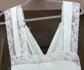1940's Tranel Blue Rayon Nightgown Vintage Lingerie 