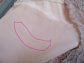 1940's Peach Rayon Nightgown Vintage Lingerie 