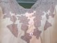 1940's Peach Rayon Nightgown Vintage Lingerie 