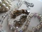 Vintage Jewelry Lot Crystal Necklace Earrings Rhinestone Car Pin and More