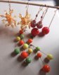 Vintage Mod 1960's and '80's Pierced Earrings Lot