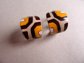 Vintage Mod Abstract Metal Clip Earrings