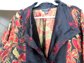 Citron Santa Monica Brocade Jacket Fans and Cherry Blossoms Sz. 2X Plus Size