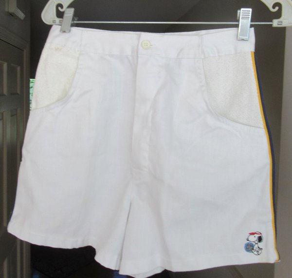 Vintage Snoopy By Rob Roy Tennis Shorts