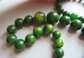Genuine Bakelite Necklace Creamed Spinach For Restringing