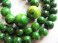 Genuine Bakelite Necklace Creamed Spinach For Restringing