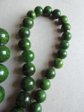Genuine Bakelite Necklace Creamed Spinach For Restringing