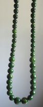Genuine Bakelite Necklace Creamed Spinach For Restringing