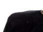 1950's Black Orlon Sweater Beaded Ribbon And Pearl Trim Never Worn Original Tag 