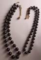 Vintage and Up Black Jewelry Lot Monet Necklaces and Assorted  Earrings