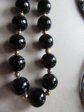 Vintage and Up Black Jewelry Lot Monet Necklaces and Assorted  Earrings
