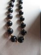 Vintage and Up Black Jewelry Lot Monet Necklaces and Assorted  Earrings
