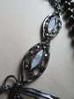 Vintage and Up Black Jewelry Lot Monet Necklaces and Assorted  Earrings