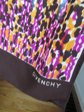 Vintage Givenchy Leopard Long Silk Scarf