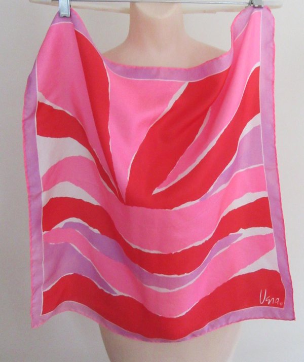 Vintage Mod Vera Silk Scarf 