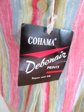 Vintage Silk and Rayon Blouse Never Worn Cohama Debonair Print Tag 