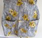 Vintage Floral Cotton Smock Apron Never Worn With Tag