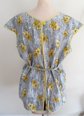 Vintage Floral Cotton Smock Apron Never Worn With Tag