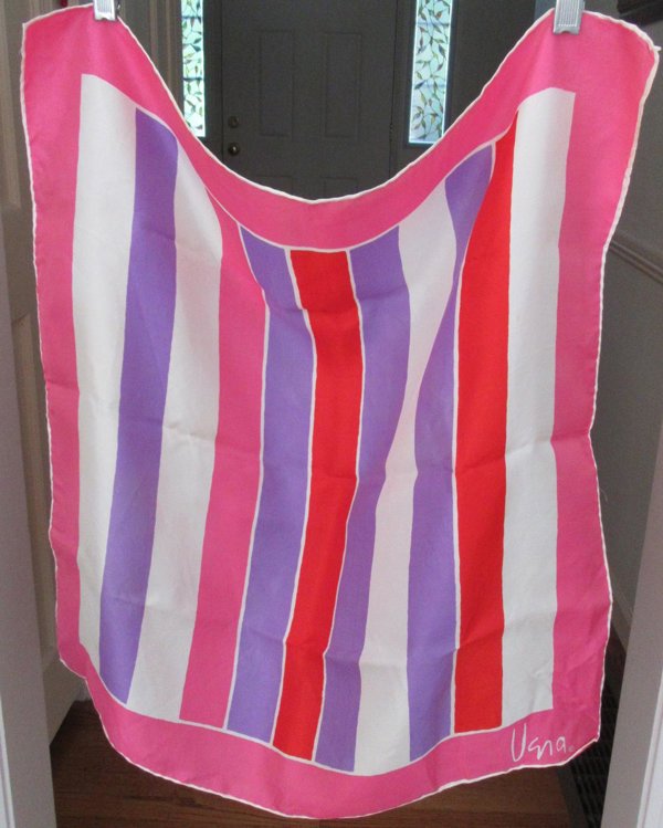 Vintage Vera Silk Scarf 