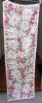 Vintage Vera Pink and White Daisies Scarf