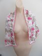 Vintage Vera Pink and White Daisies Scarf
