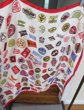Vintage Railroad Lines Logo Scarf
