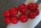Vintage Genuine Bakelite Memory Wire Bracelet  Smaller Wrist Lipstick Red