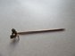 Victorian Genuine Pearl 10k? 1.0 Grams Stick Pin AS IS