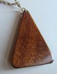 Vintage Mid Centiry Infused Bakelite Wood Necklace