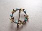 Victorian 10k?  Small Wreath Pin As Is