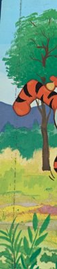 Vintage 1970 Walt Disney Productions Winnie the Pooh Tigger X-Large Sticker Your Choice