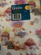 Vintage 1992 Norfin Trolls Birthday Gift Wrap Sealed 2 Sheets