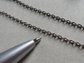Two Vintage Sterling Silver Chains and Box Clasp 4.7 Grams