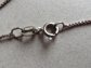 Two Vintage Sterling Silver Chains and Box Clasp 4.7 Grams
